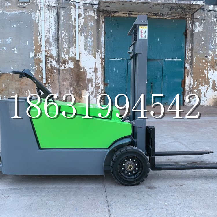 巴青县小型电动叉车1吨2吨步行站驾式电瓶堆高充电装卸车液压升降车铲车