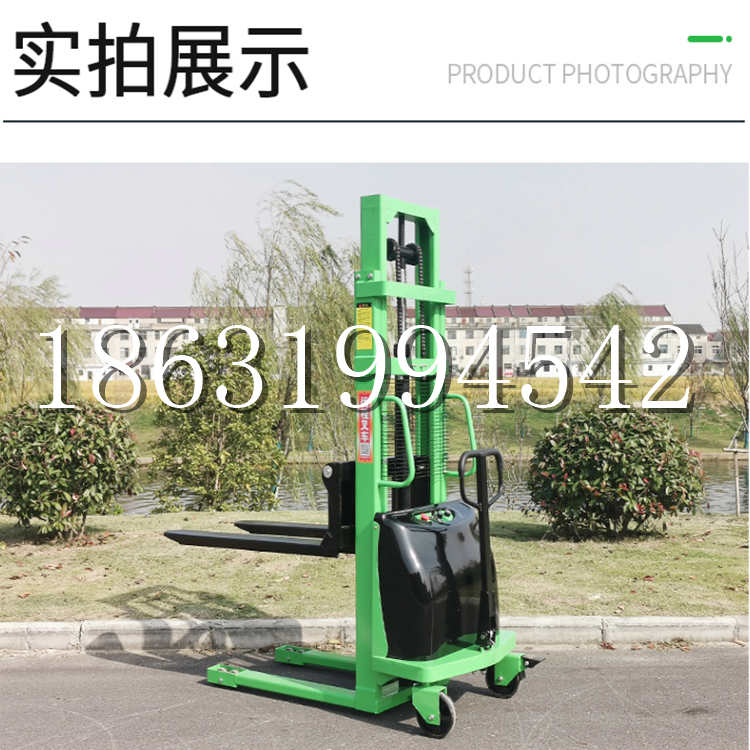 巴青县电动叉车堆高车液压铲车电瓶1吨2吨站驾步行式小型全自动叉车